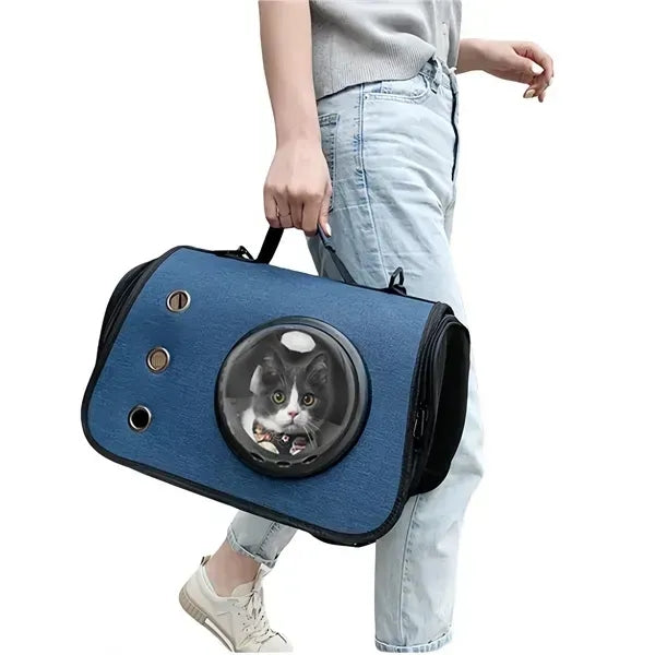 Transparent And Breathable Space Capsule Portable Pet Bag