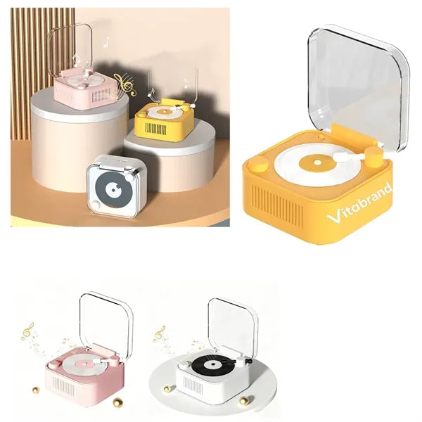Turntable Wireless Bluetooth Speaker