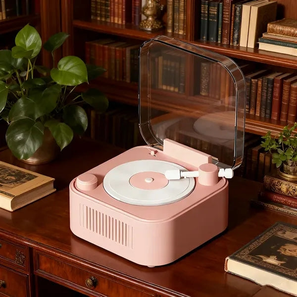 Turntable Wireless Bluetooth Speaker