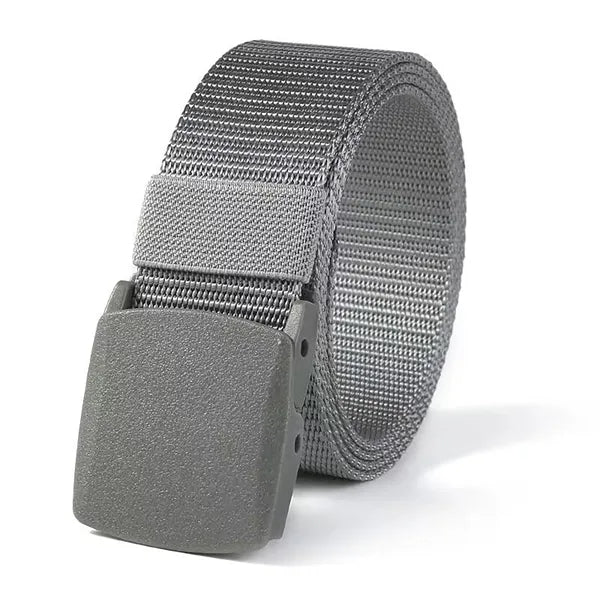 Military Belt With TSA Safe Plastic Buckle
