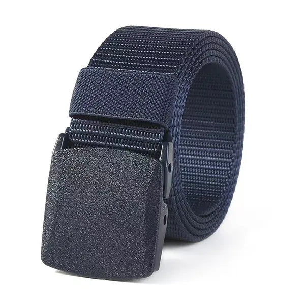 Military Belt With TSA Safe Plastic Buckle