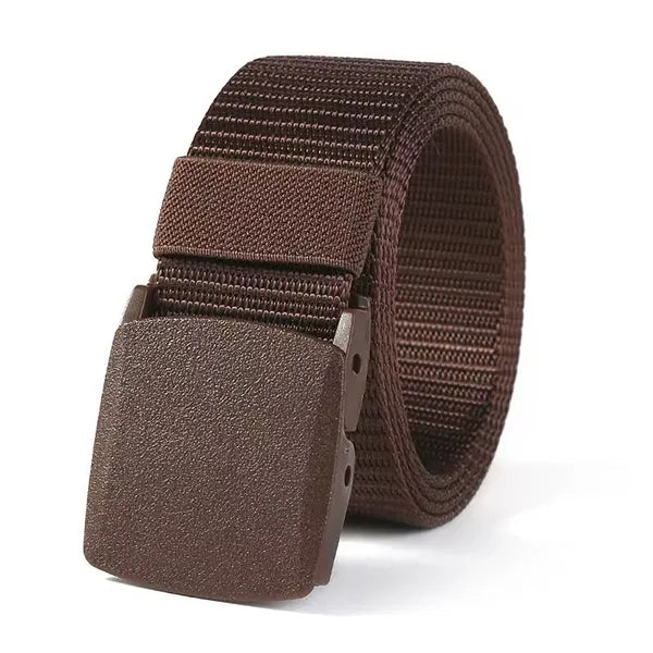 Military Belt With TSA Safe Plastic Buckle
