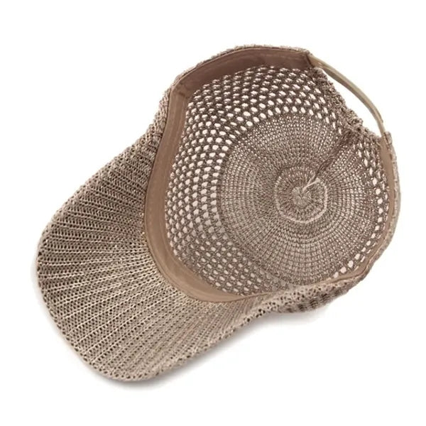 Summer women's breathable mesh casual baseball cap