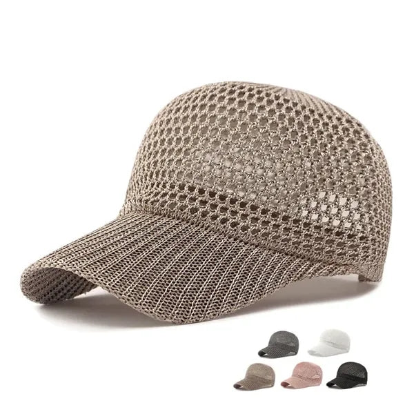 Summer women's breathable mesh casual baseball cap