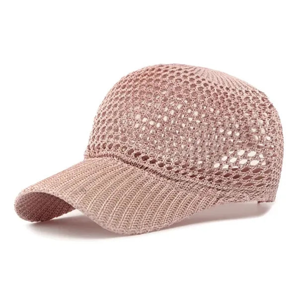 Summer women's breathable mesh casual baseball cap