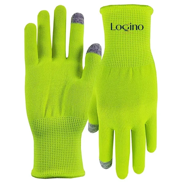 Sports Performance Runners Text Gloves
