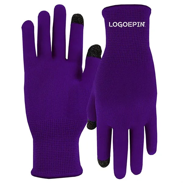 Sports Performance Runners Text Gloves