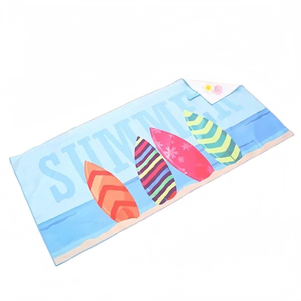 Microfiber Beach Towel Double-Sided Plush