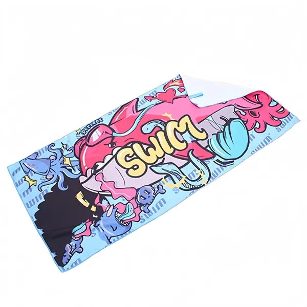 Microfiber Beach Towel Double-Sided Plush