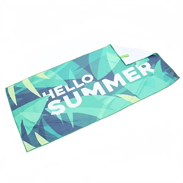 Microfiber Beach Towel Double-Sided Plush