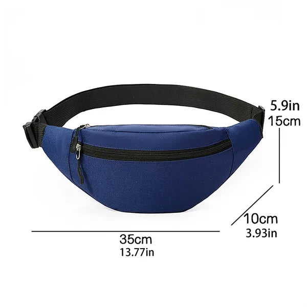 Oxford Cloth Sports Waist Bag