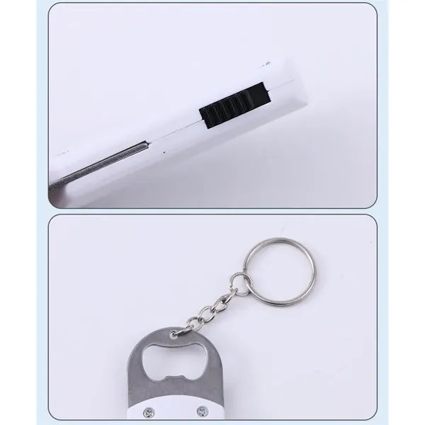 3-in-1 LED Illuminated Tape Measure Bottle Opener