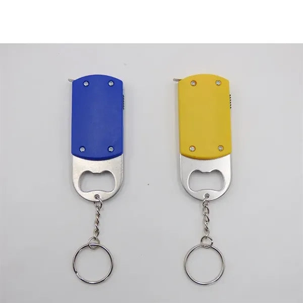 3-in-1 LED Illuminated Tape Measure Bottle Opener