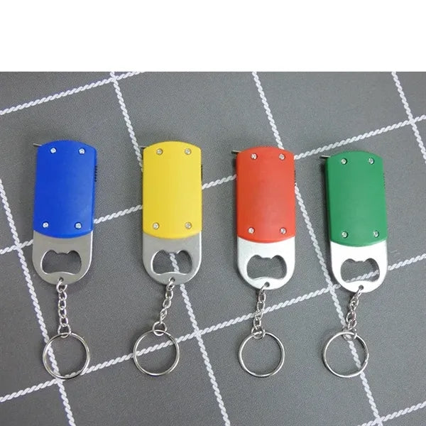 3-in-1 LED Illuminated Tape Measure Bottle Opener