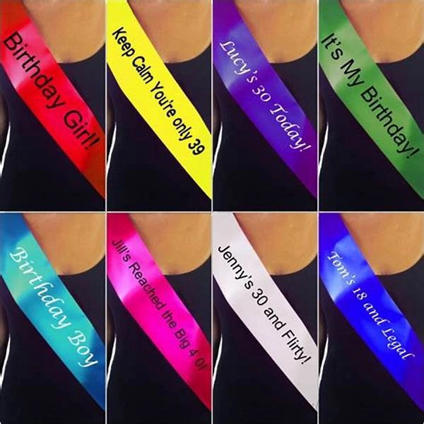 Pageant Sashes