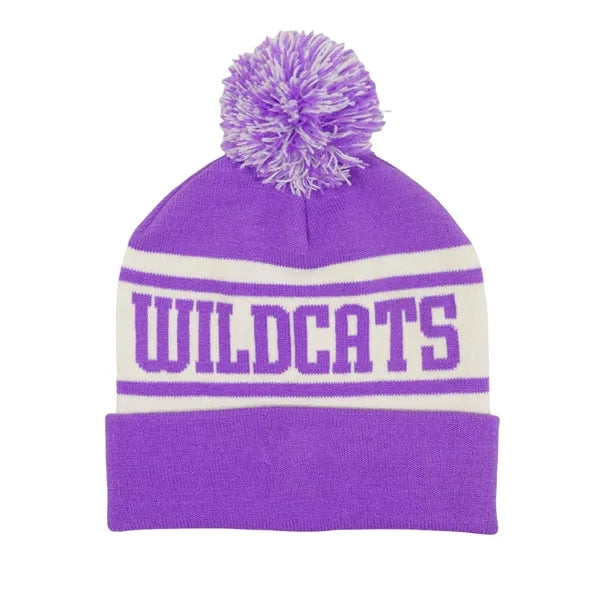 Knitted Pom Beanie Hat