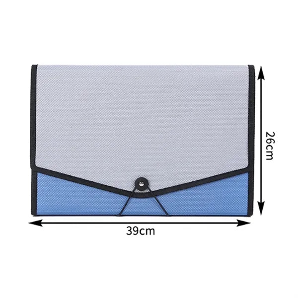 A4 Expandable Document File Folder with String Tie