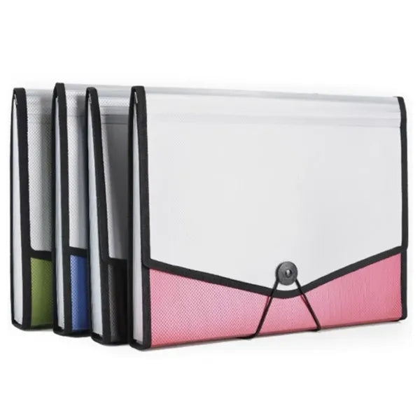 A4 Expandable Document File Folder with String Tie