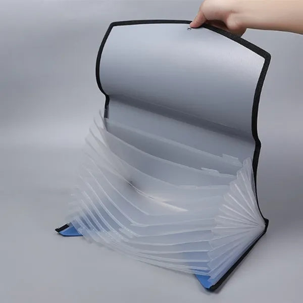 A4 Expandable Document File Folder with String Tie