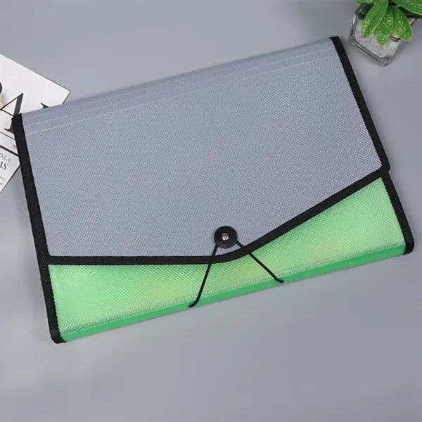 A4 Expandable Document File Folder with String Tie