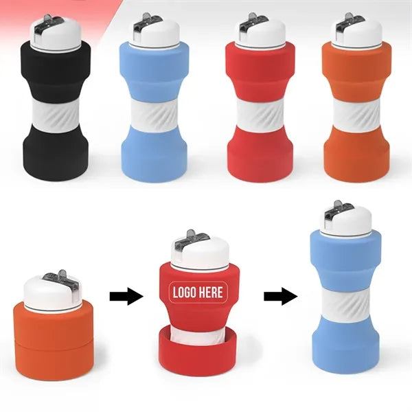 Collapsible Silicone Water Bottle
