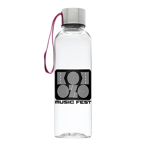 17 oz. Ostia Plastic Water Bottle (1 Color Imprint)