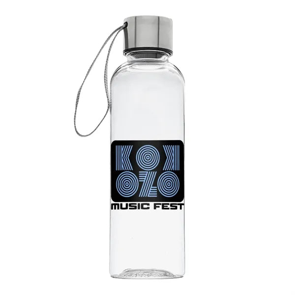 17 oz. Ostia Plastic Water Bottle (2 Color Imprint)