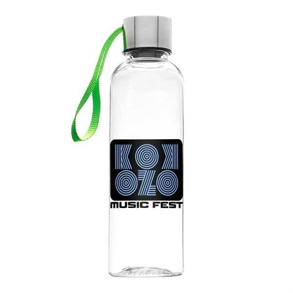 17 oz. Ostia Plastic Water Bottle (2 Color Imprint)