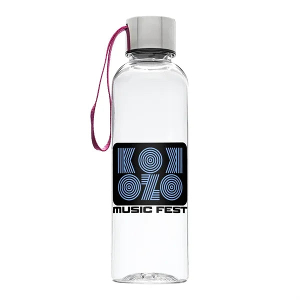 17 oz. Ostia Plastic Water Bottle (2 Color Imprint)