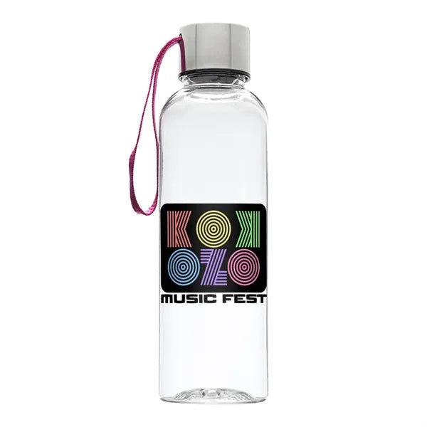 17 oz. Ostia Plastic Water Bottle (Full Color Imprint)