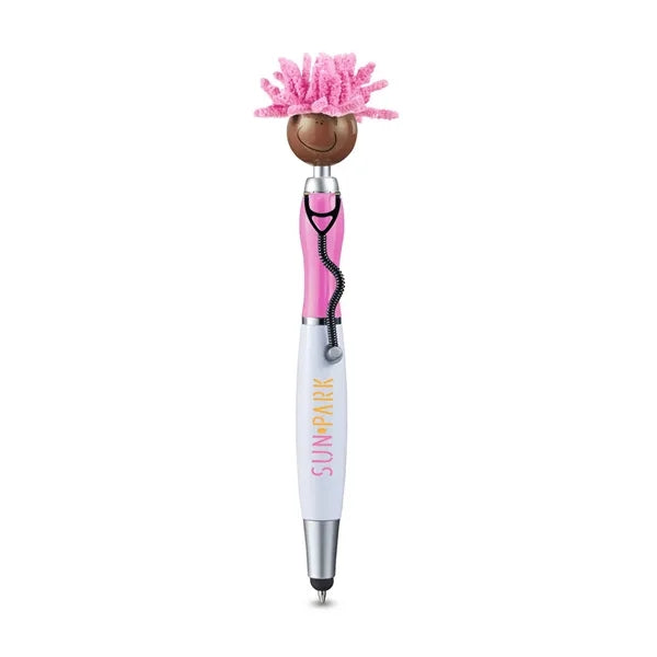 MopToppers Screen Cleaner With Stethoscope Stylus Pen