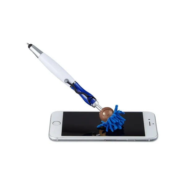 MopToppers Screen Cleaner With Stethoscope Stylus Pen
