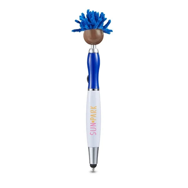 MopToppers Screen Cleaner With Stethoscope Stylus Pen