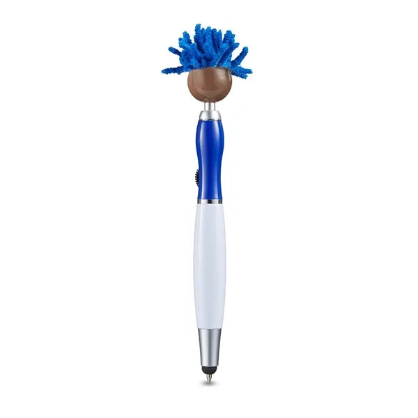 MopToppers Screen Cleaner With Stethoscope Stylus Pen