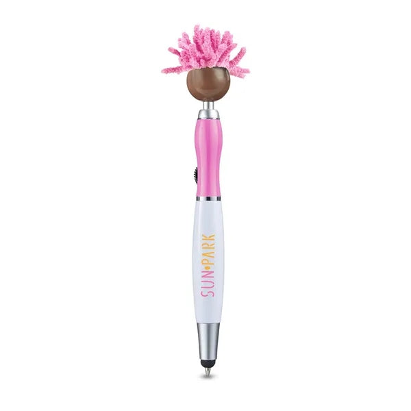 MopToppers Screen Cleaner With Stethoscope Stylus Pen