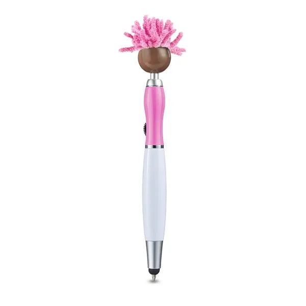 MopToppers Screen Cleaner With Stethoscope Stylus Pen