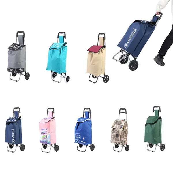 Foldable Large-capacity Shopping Trolley