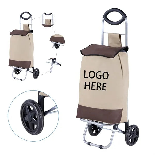 Foldable Large-capacity Shopping Trolley