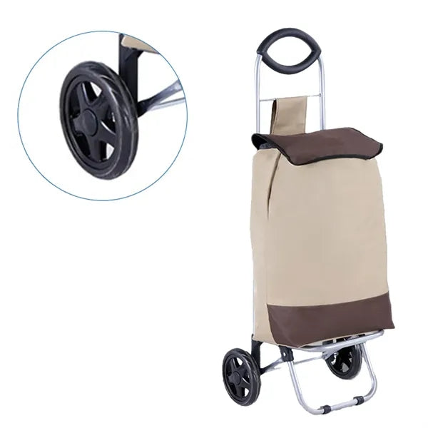 Foldable Large-capacity Shopping Trolley