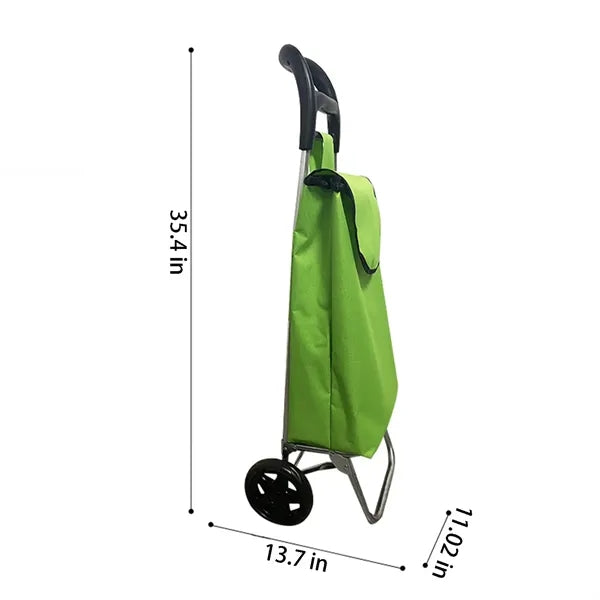 Compact Folding Shopping Cart
