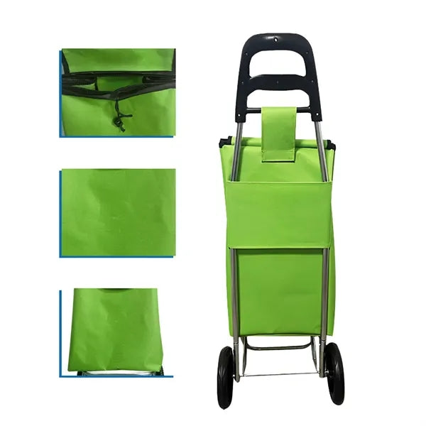 Compact Folding Shopping Cart