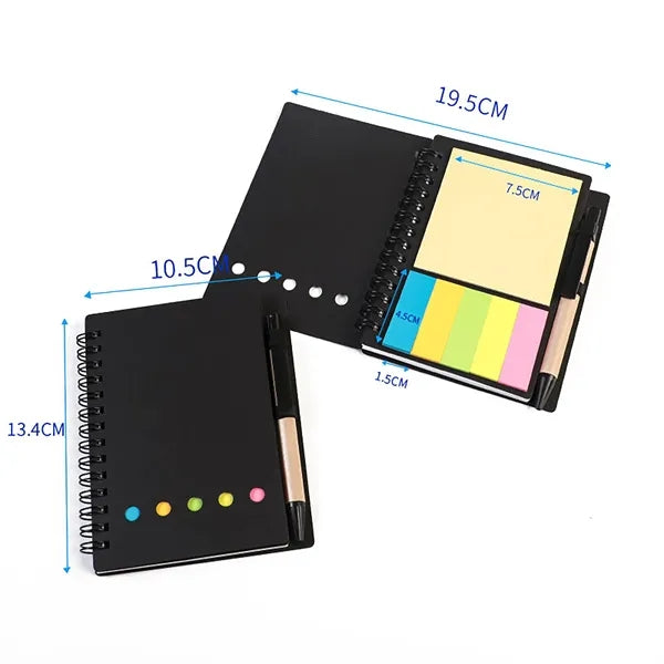 Kraft Paper Loose-leaf Coil Notepad
