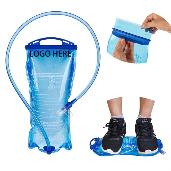 100oz Collapsible TPU Water Bag with Straw
