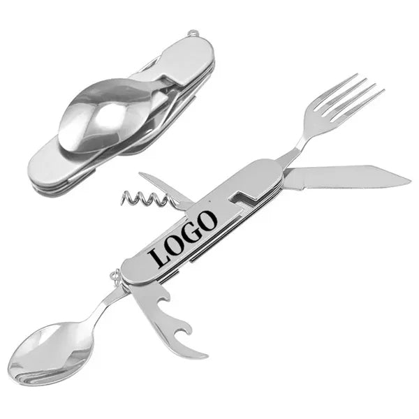 6 in 1 Camping Cutlery