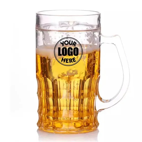 14oz Creative Double-Layer Simulated Beer Mug