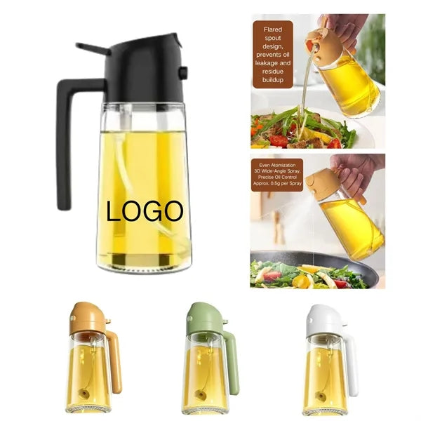 Glass Anti-Leak Oil Spray Bottle