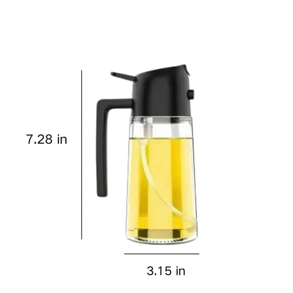 Glass Anti-Leak Oil Spray Bottle
