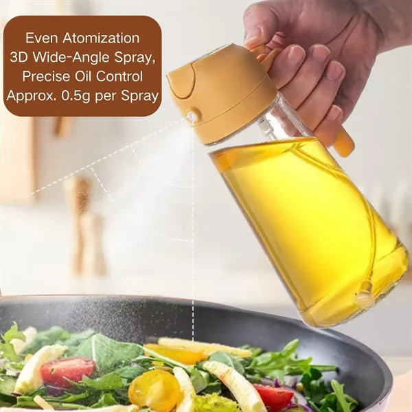 Glass Anti-Leak Oil Spray Bottle