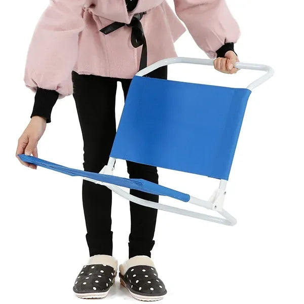 Compact Low Stool for Casual Seating