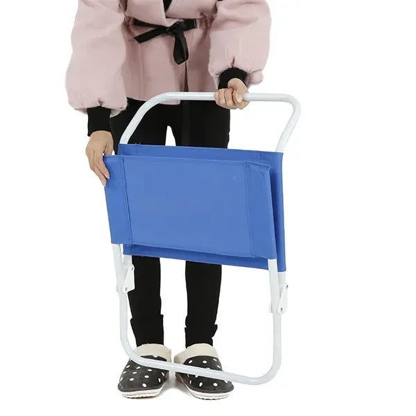 Compact Low Stool for Casual Seating